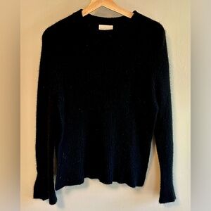 J. Crew Collection 100% Italian cashmere side split sweater.